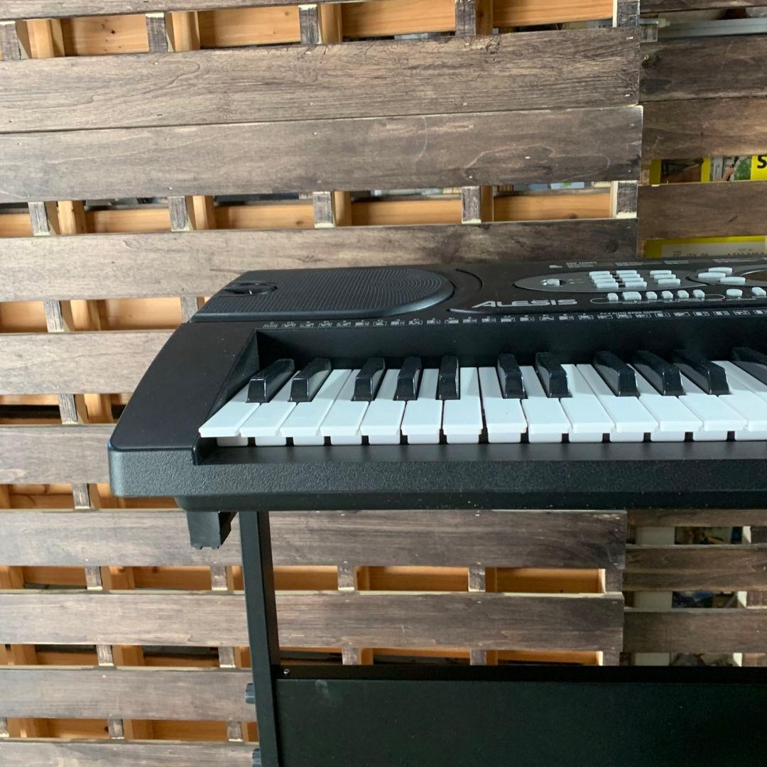 H029\" Alesis Melody61 電子キーボード スタンド 椅子付