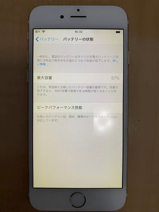 【中古】iPhone6 ゴールド　64 GB Y!mobile