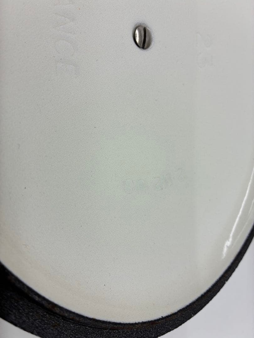 f*n様 LE CREUSET 両手鍋 ホワイト