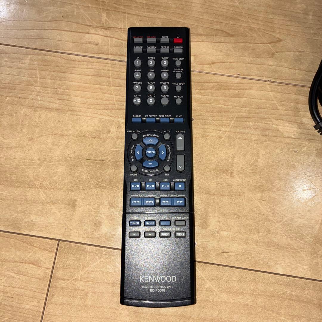 ケンウッド 動作確認済み RMD-NDL100 ミニコンポ