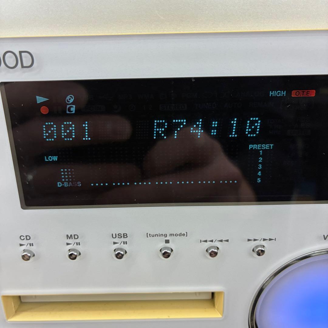 ケンウッド 動作確認済み RMD-NDL100 ミニコンポ