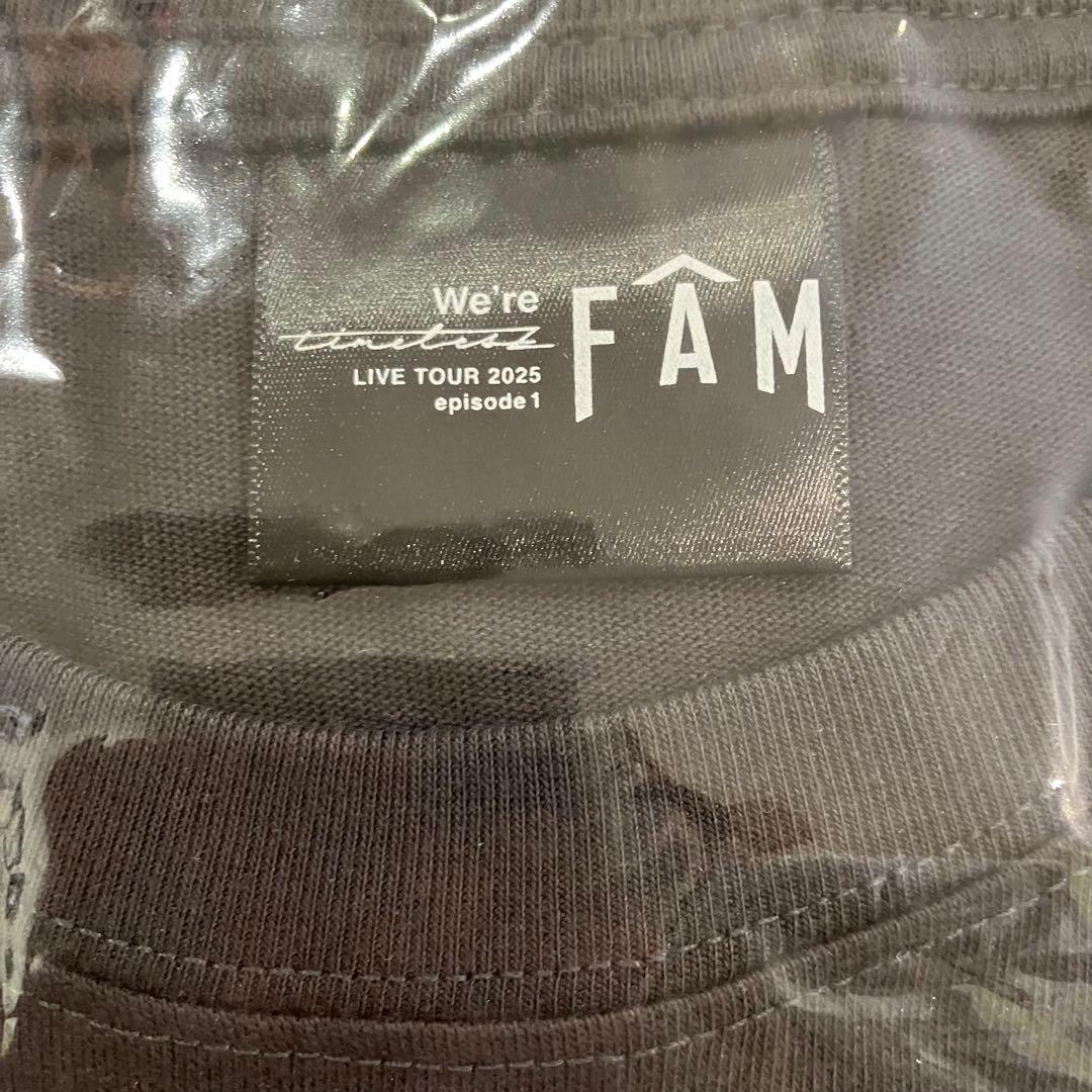 【新品未開封】timelesz FAM チャコールグレー ツアーTシャツ ライブ