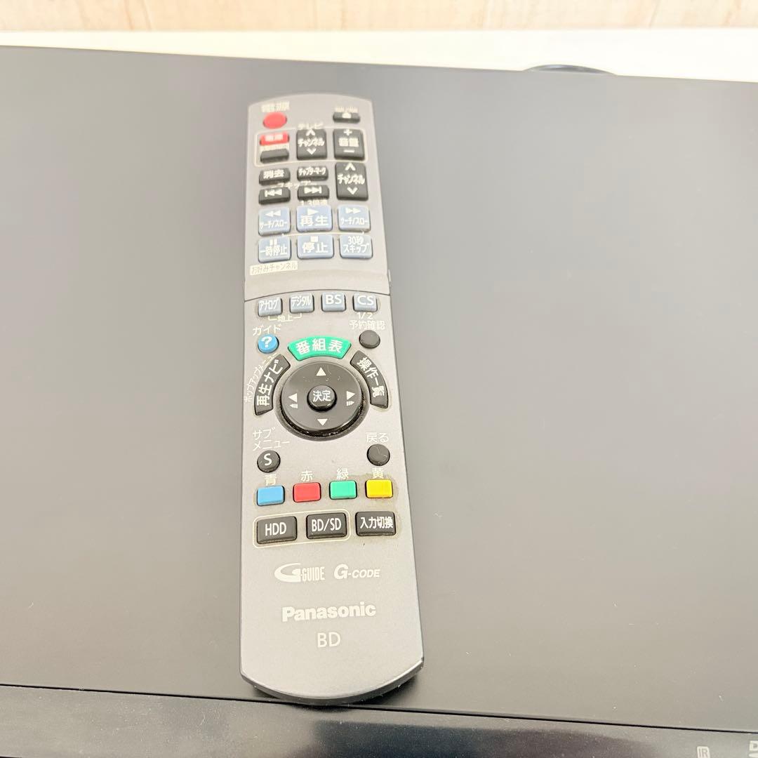 パナソニックDMR-BR500ブルーレイレコーダー【リモコン・HDMI付】