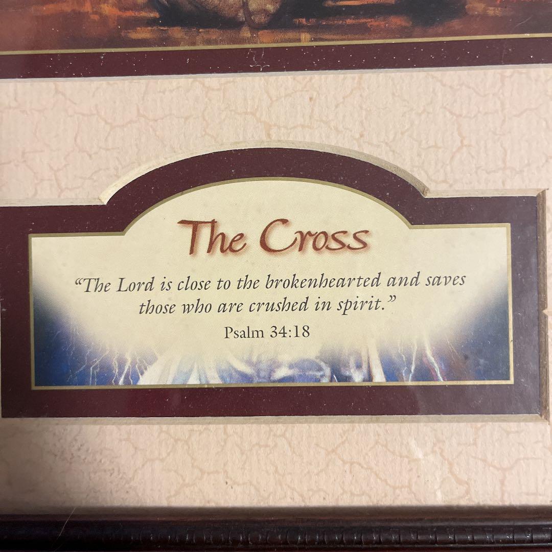 『The Cross』 額入りアート Ron Dicianni