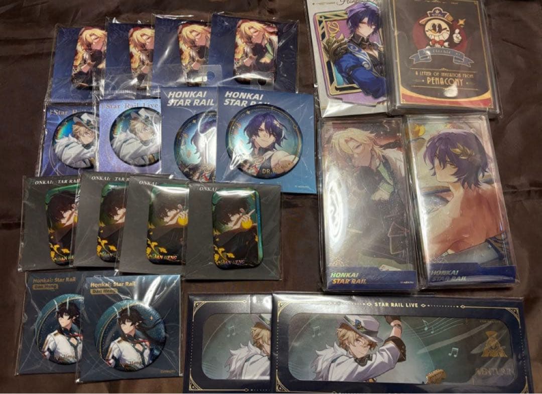 アベンチュリン　レイシオ　丹恒　飲月　崩壊スターレイル　ねんどろいど　LIVE