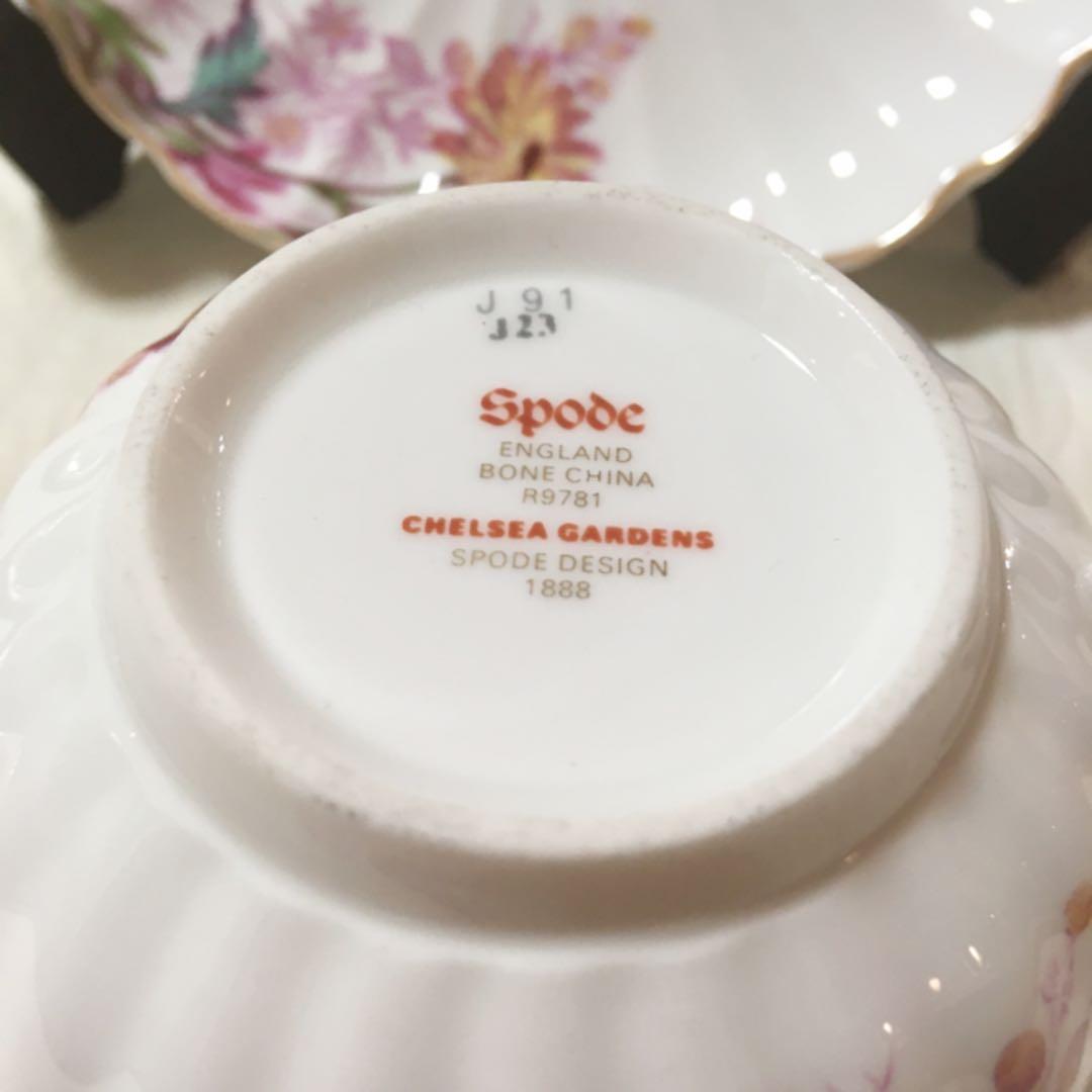 スポード　チェルシーガーデン　トリプル　カップ＆ソーサー