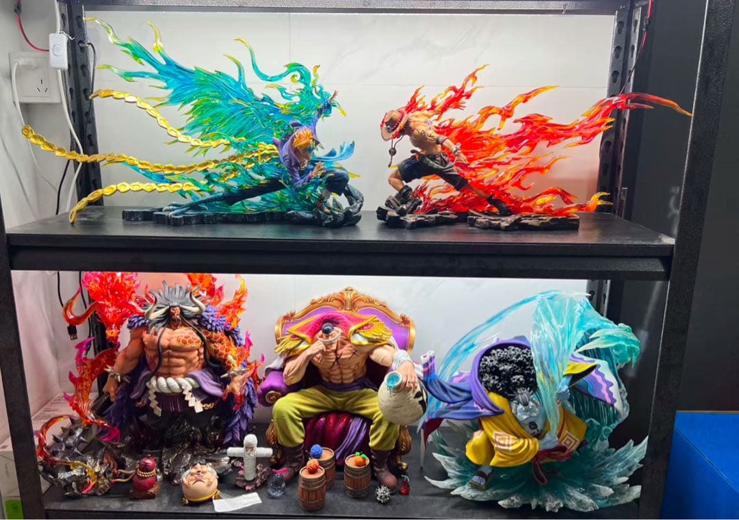 ワンピース　エース＆マルコ【ドリフト】ガレージキット フィギュア1/8