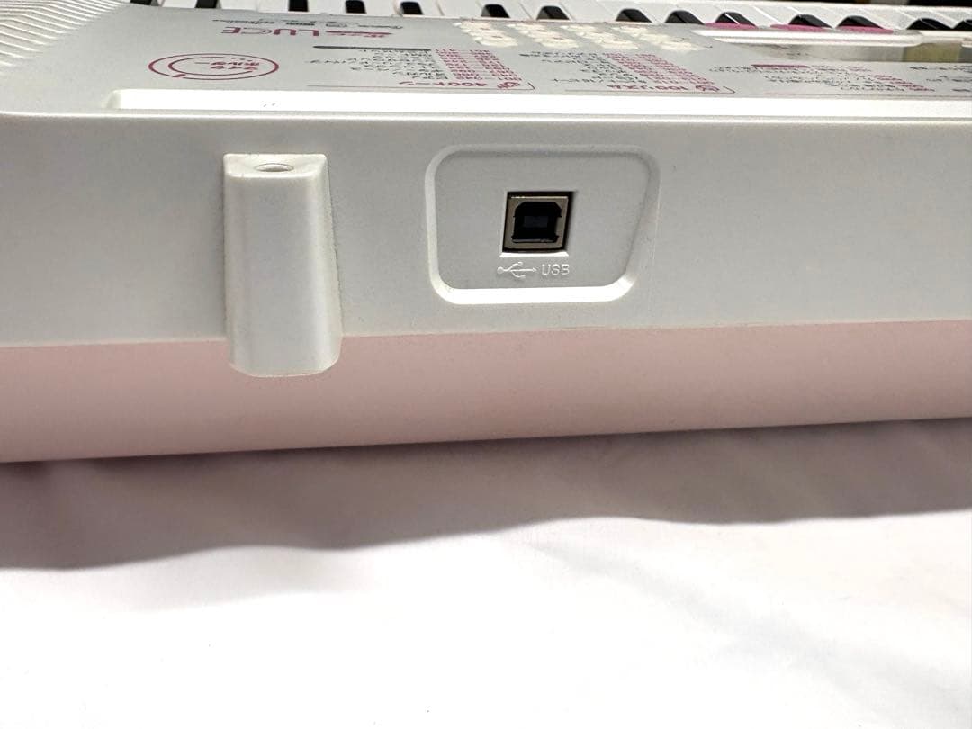 カシオ 光ナビゲーションキーボード LK-105 アダプタ付