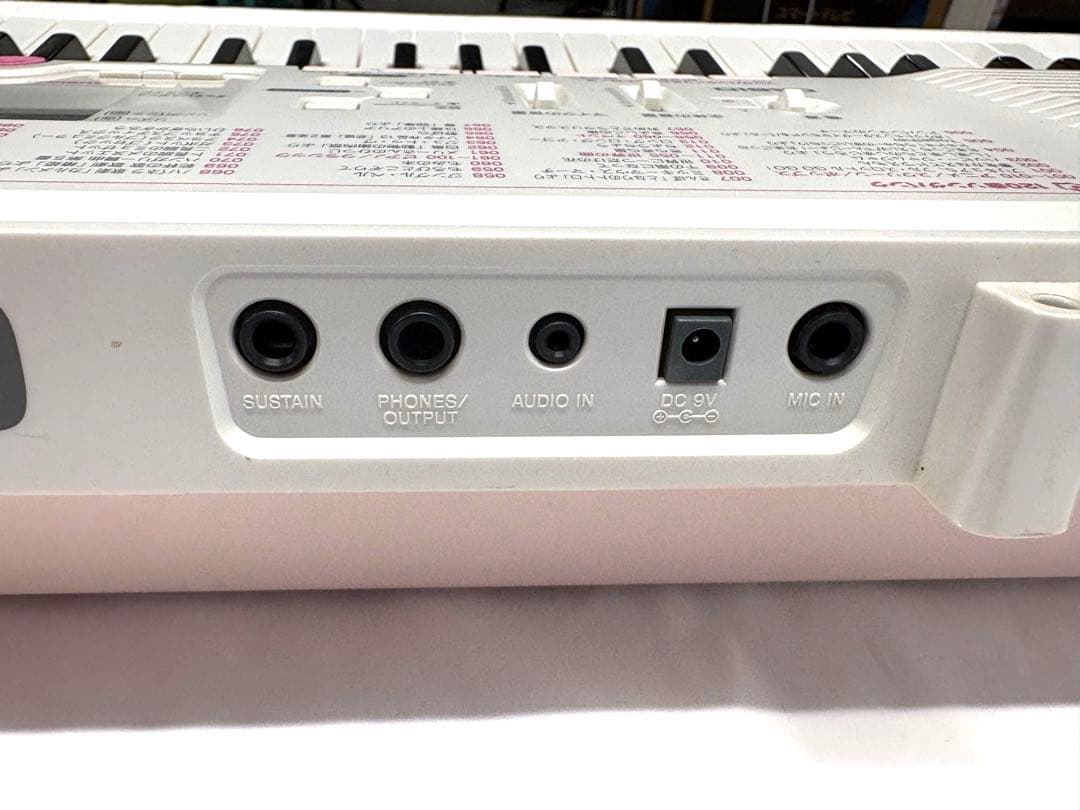 カシオ 光ナビゲーションキーボード LK-105 アダプタ付