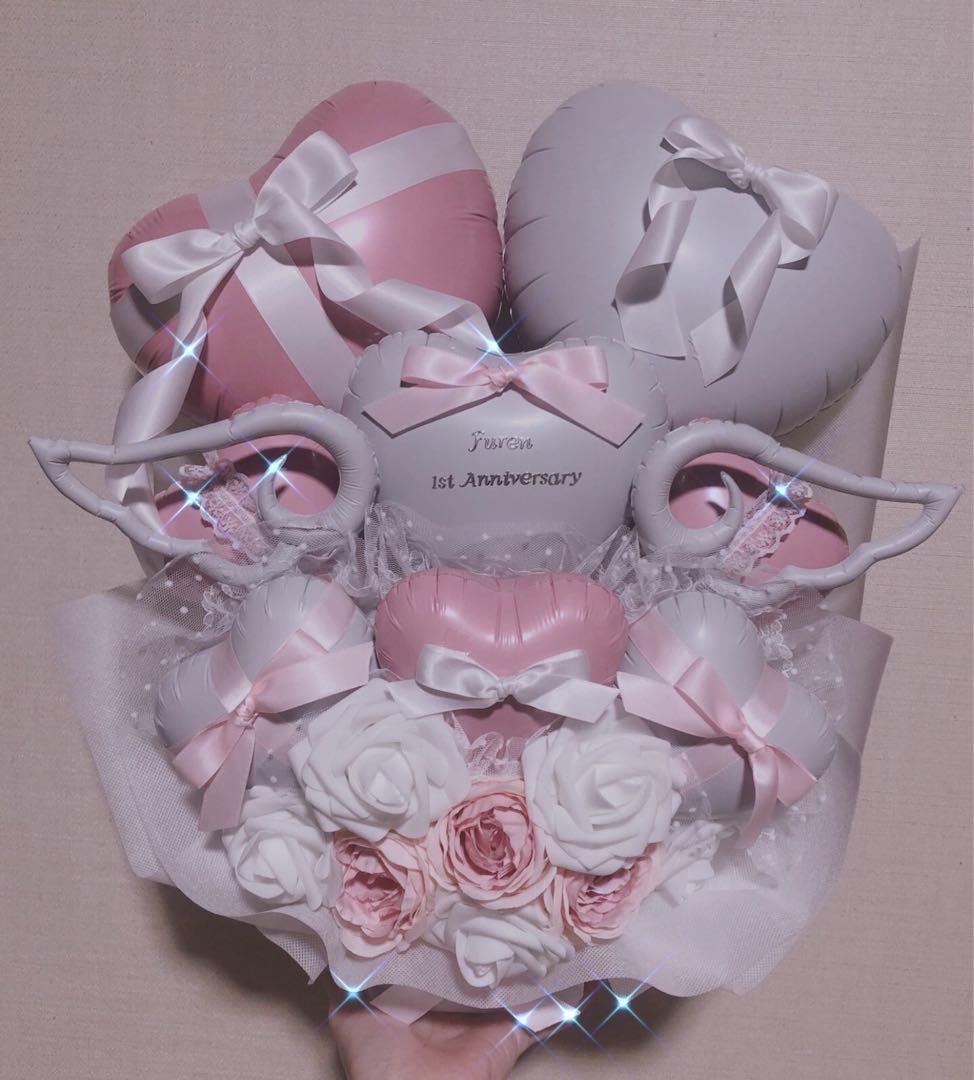 maru　バルーンアレンジ バルーンブーケ　フラスタ　卓フラ　推し