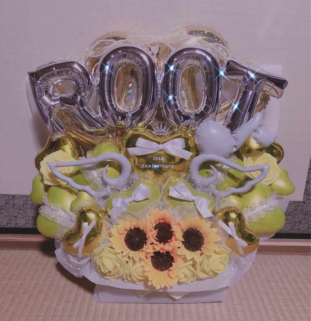 maru　バルーンアレンジ バルーンブーケ　フラスタ　卓フラ　推し