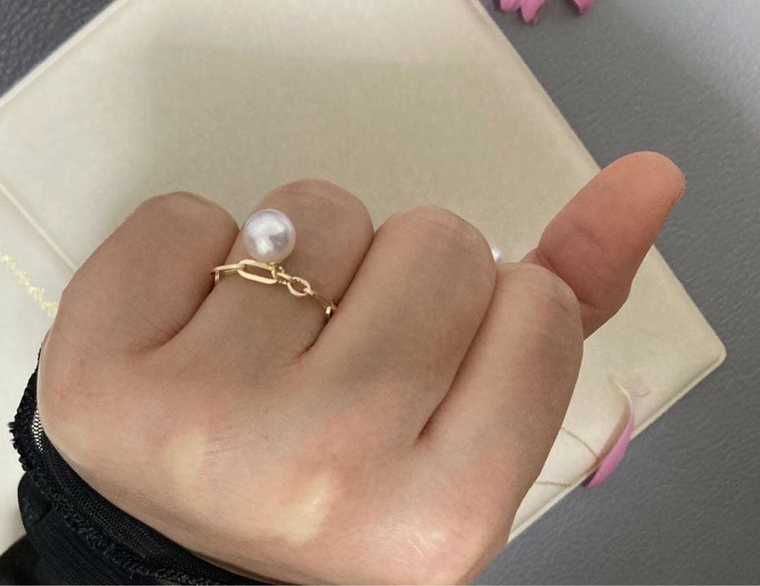 18k、Akoya海水本真珠 送料込み