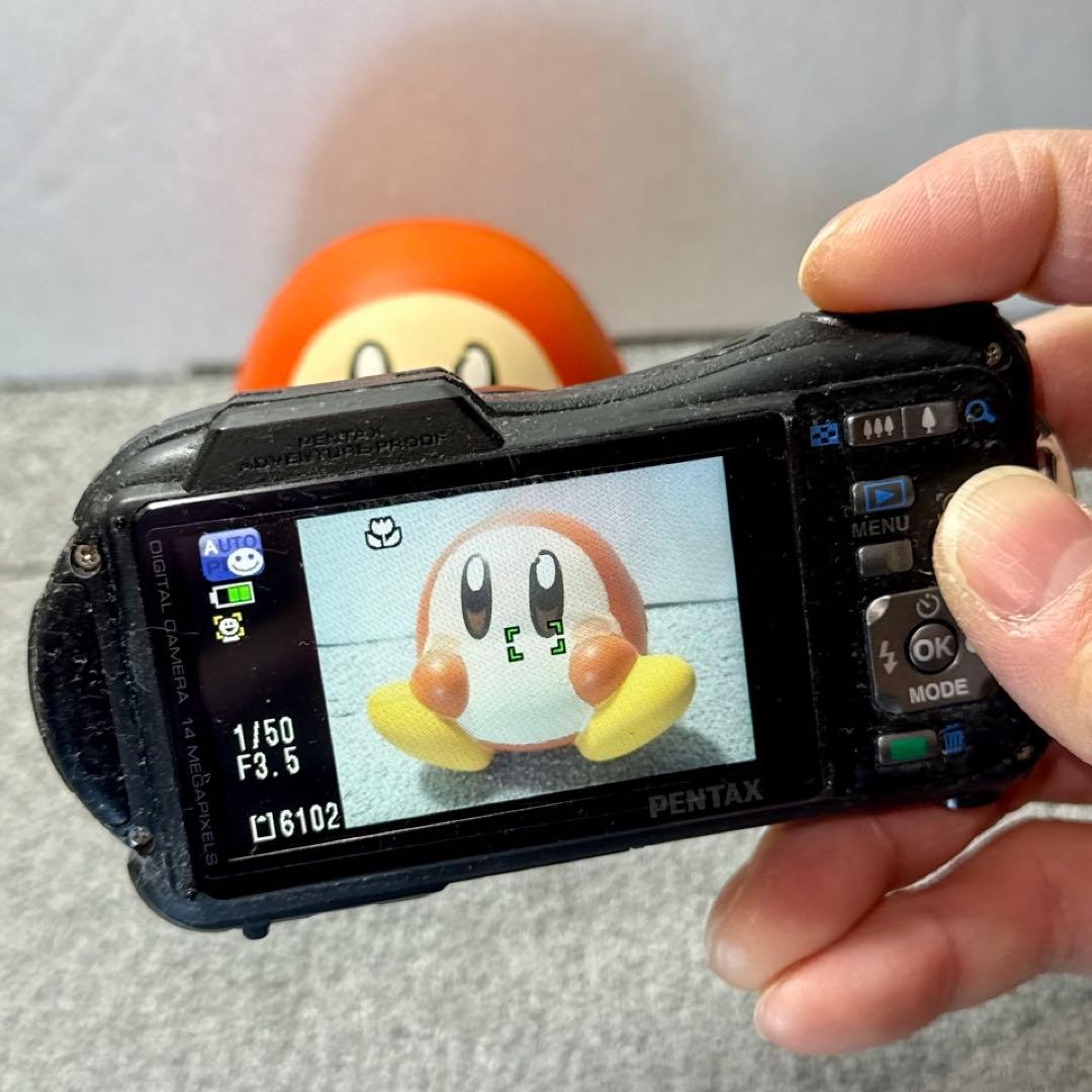 ☆動作OK PENTAX Optio WG-1 防水 SDカード付き
