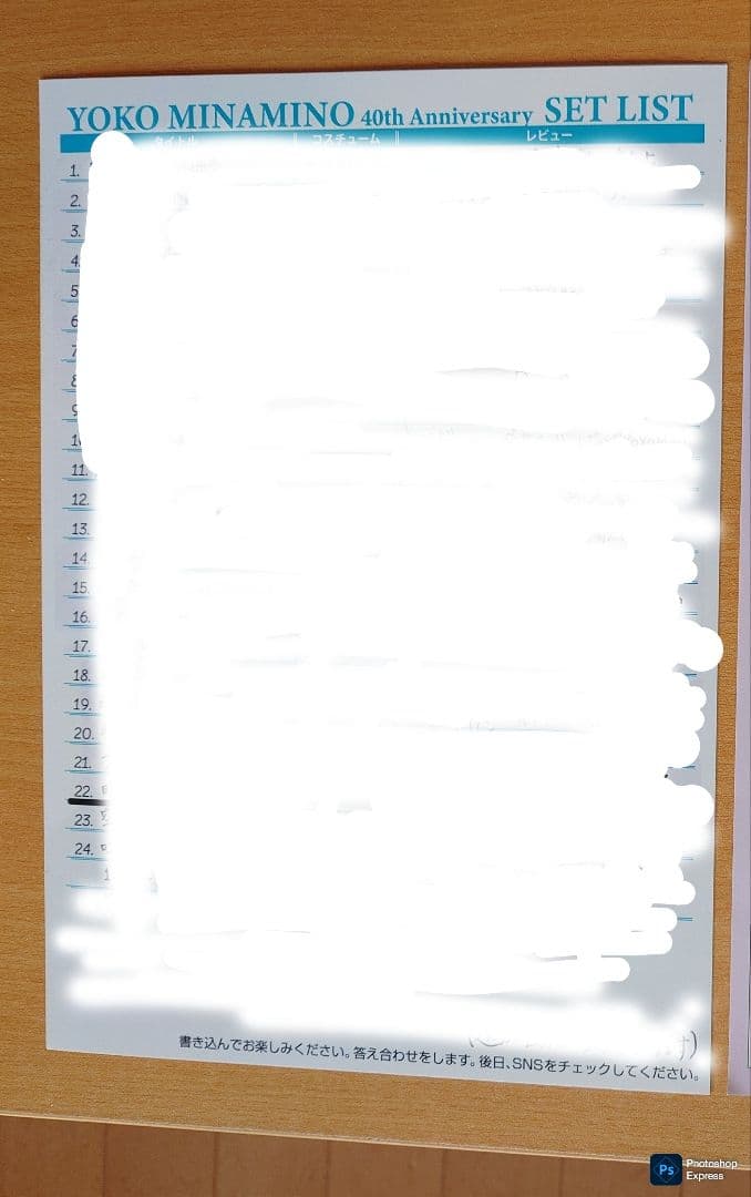 南野陽子コンサートグッズ ABCD(ポストカード＆缶バッジ2個セット)おまけ付き