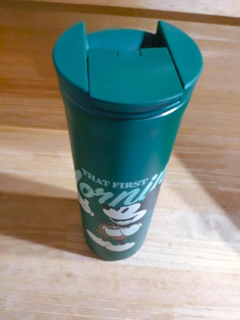 新品・未使用❤️スターバックス ディズニー ステンレスボトル ミッキー グリーン