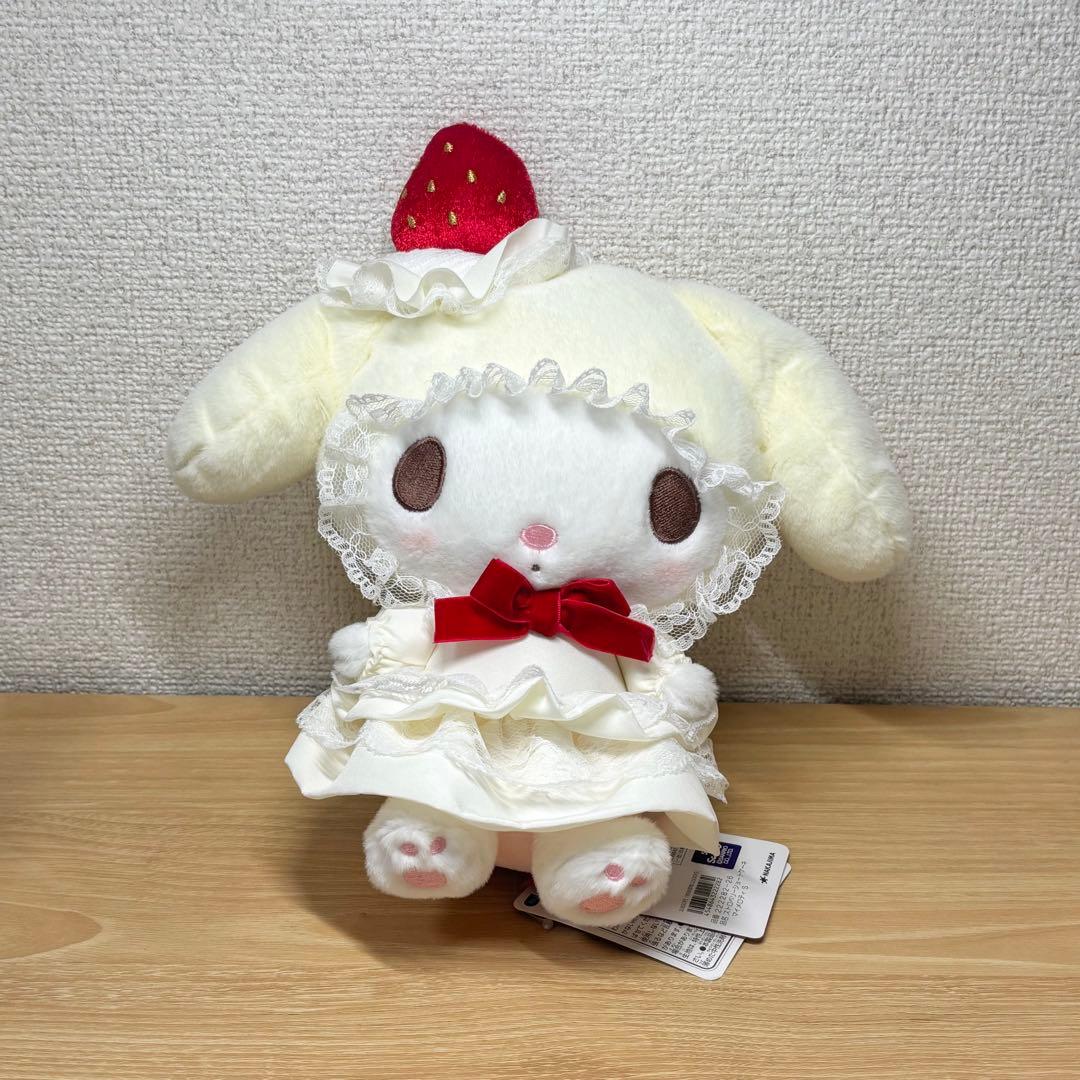 サンリオ　マイメロディ　ストロベリーショートケーキ　いちご　マスコットホルダー