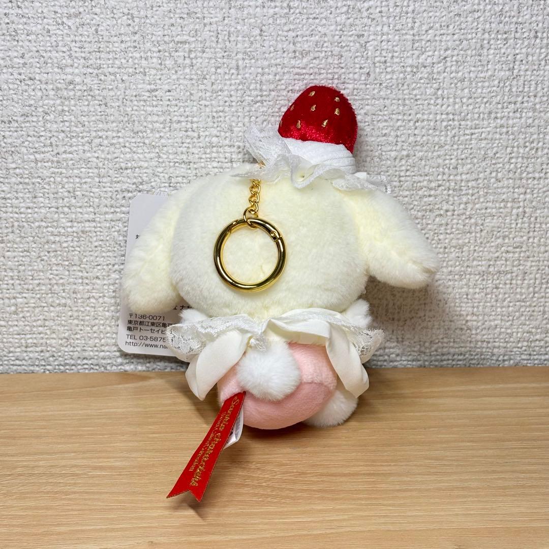 サンリオ　マイメロディ　ストロベリーショートケーキ　いちご　マスコットホルダー
