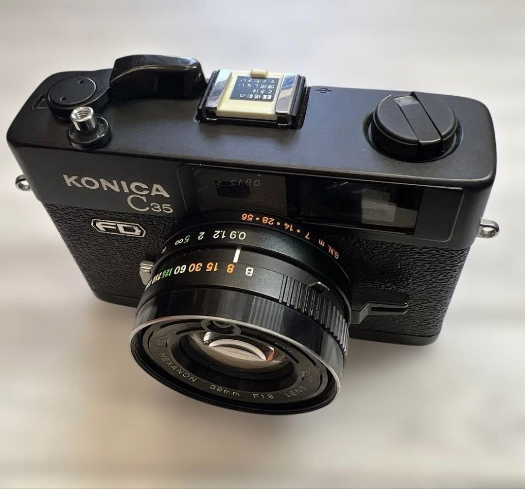 KONICA C35 FD☆ブラック☆動作未確認