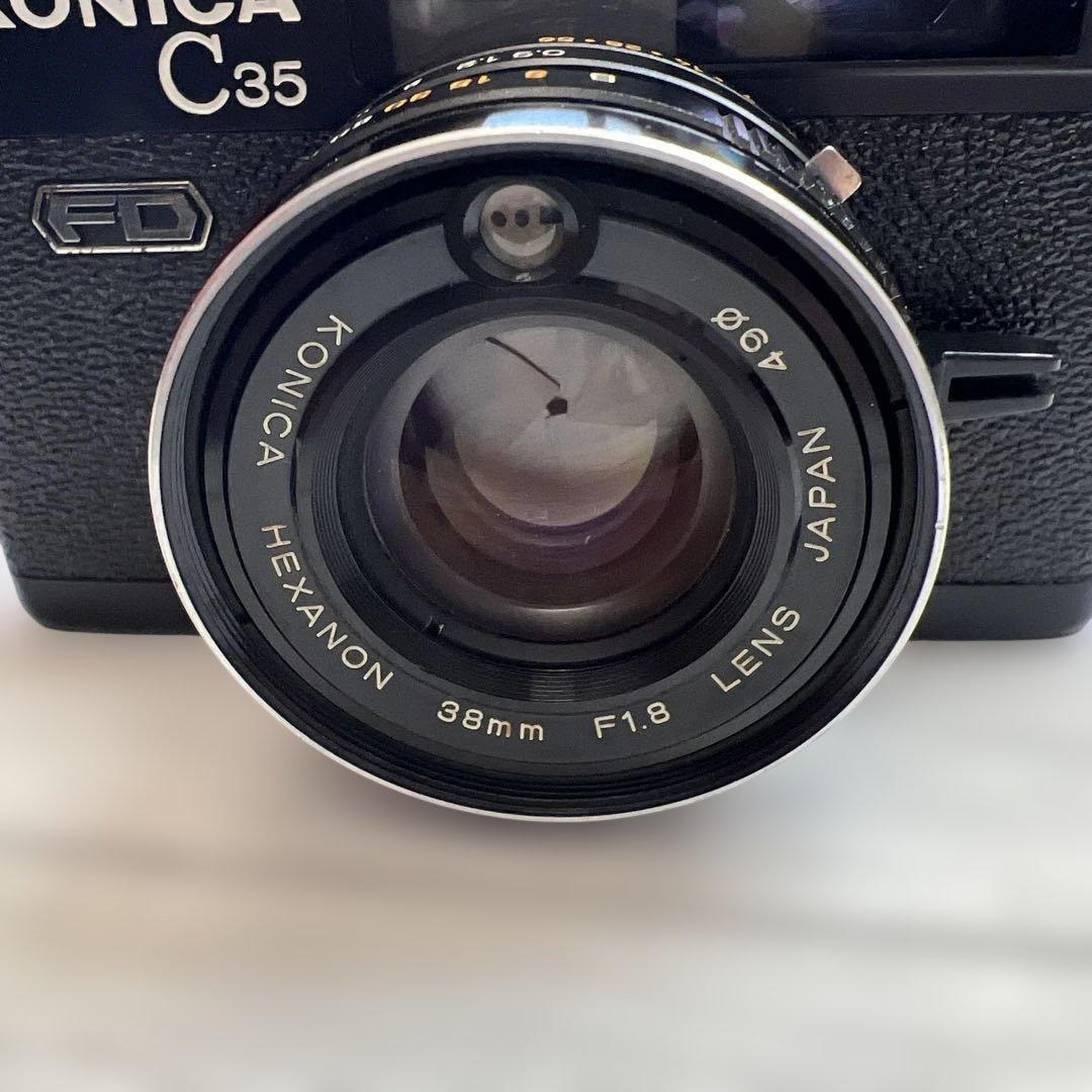 KONICA C35 FD☆ブラック☆動作未確認