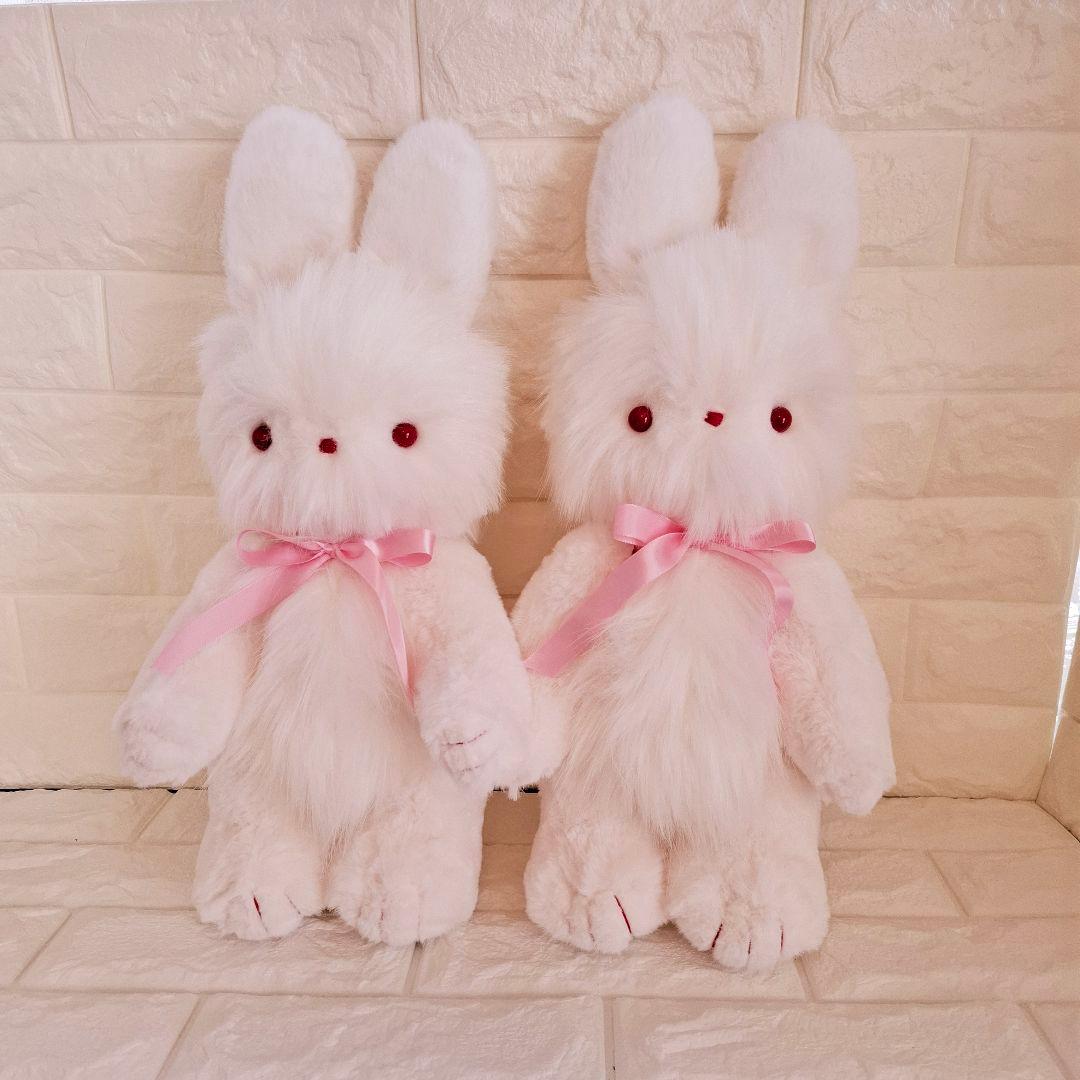 キャンペーン、ぬいぐるみ、うさぎ、ハンドメイド、オリジナル、特大