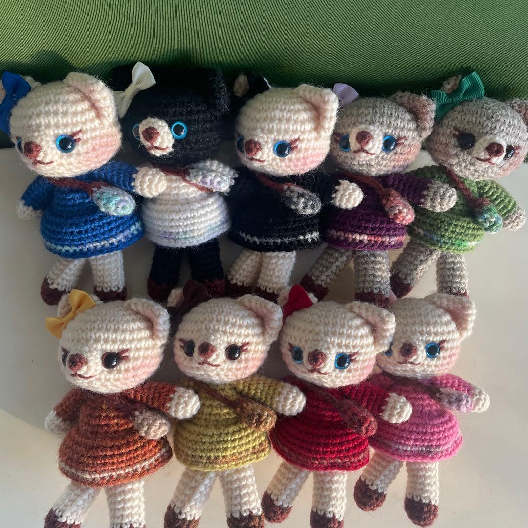 Miオーダーページ！ あみぐるみ９点おまとめ Manメンバーカラー