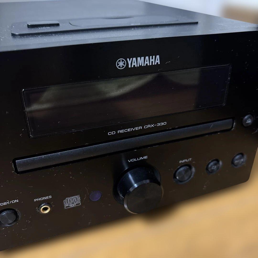 ラジオ・コンポ YAMAHA MODEL NO. CRX-330