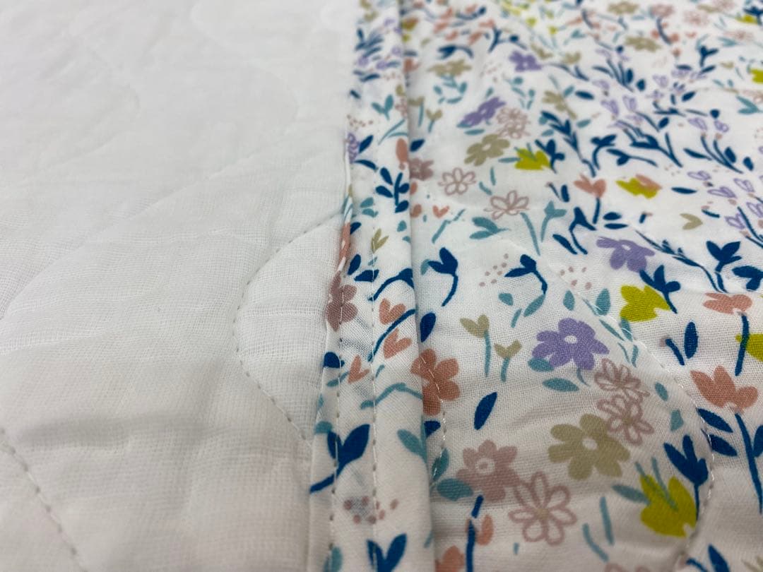 西川　ガーゼ敷きパッド・綿１００%・オールシーズンOK・シングルサイズ