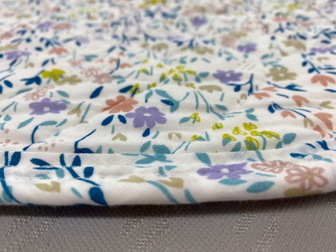 西川　ガーゼ敷きパッド・綿１００%・オールシーズンOK・シングルサイズ