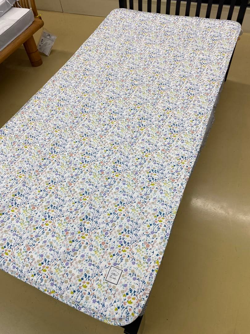 西川　ガーゼ敷きパッド・綿１００%・オールシーズンOK・シングルサイズ