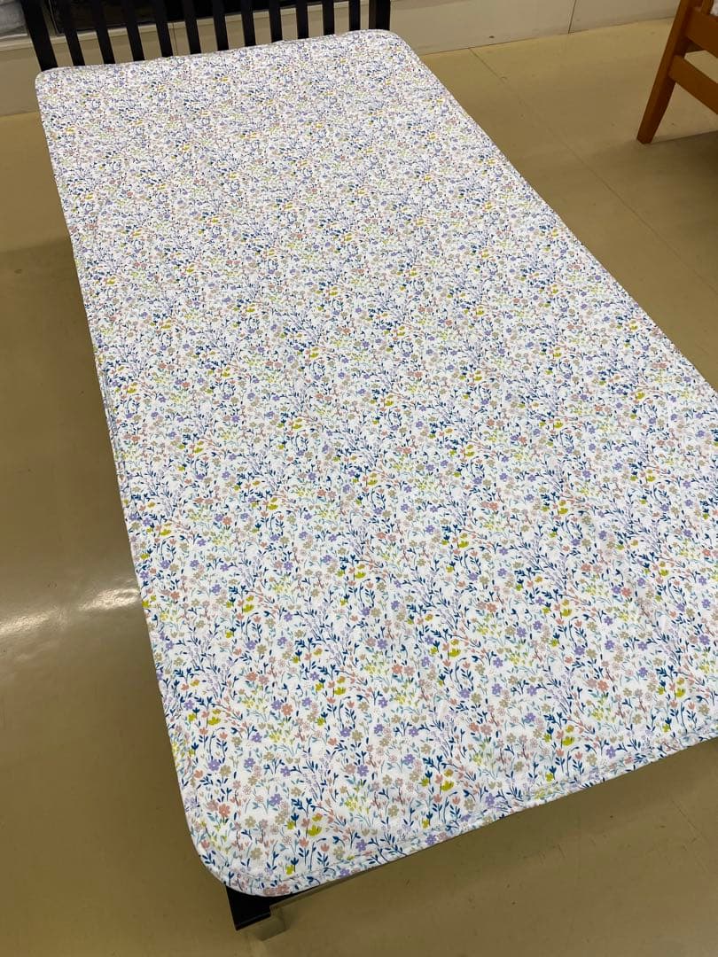 西川　ガーゼ敷きパッド・綿１００%・オールシーズンOK・シングルサイズ