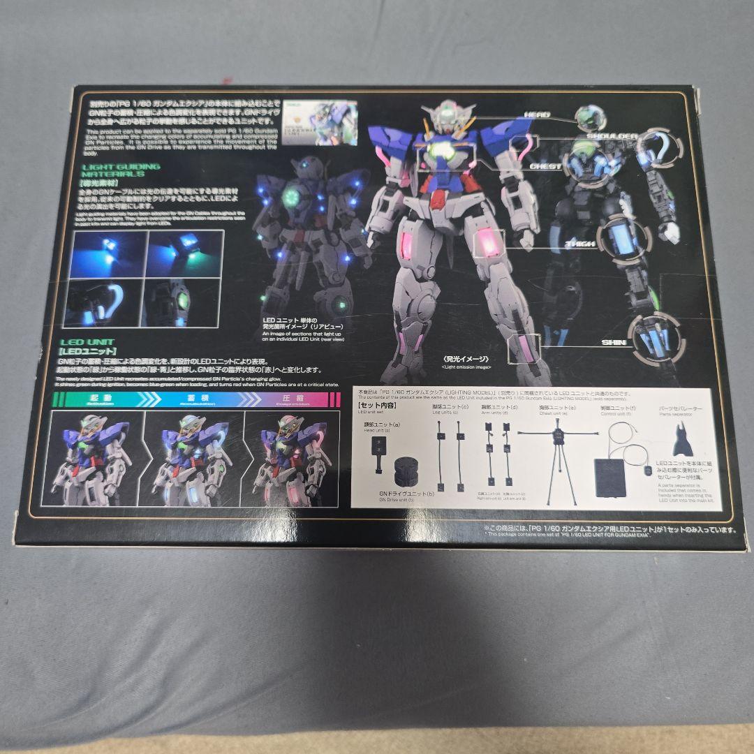 PG 1/60ガンダムエクシア& LEDユニット
