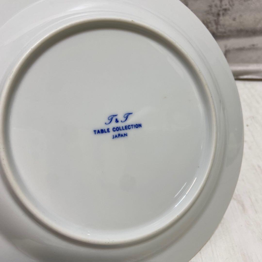 テーブルコレクション　プレート　リムデザイン　20cm 20枚セット