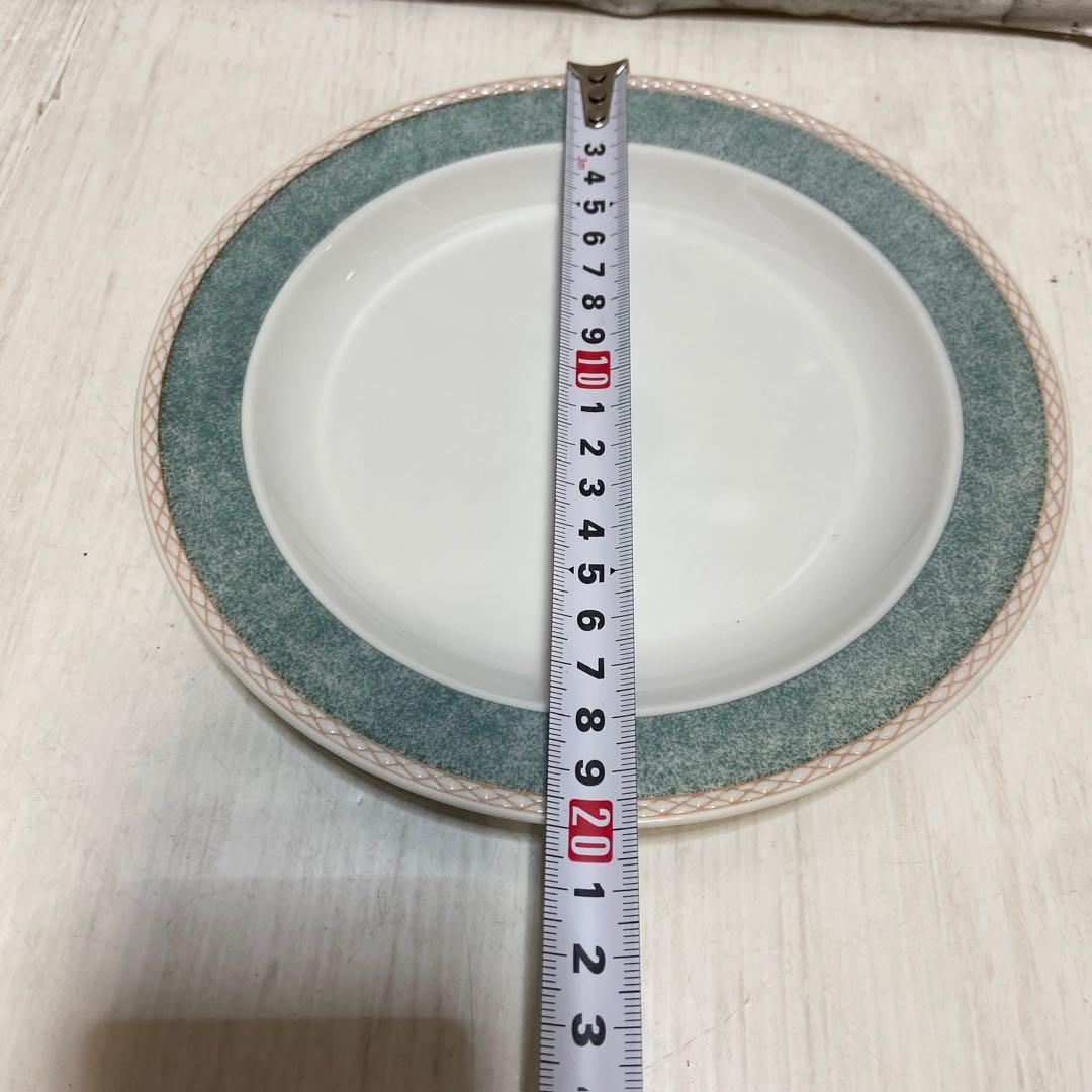 テーブルコレクション　プレート　リムデザイン　20cm 20枚セット