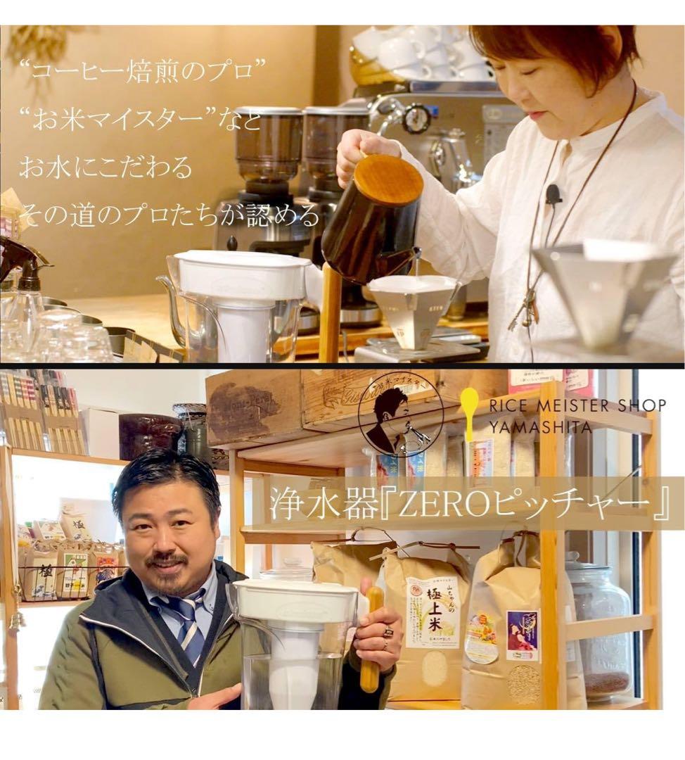 ゼロピッチャー ポット型浄水器 浄水部容量1.6L（全容量2.4L)