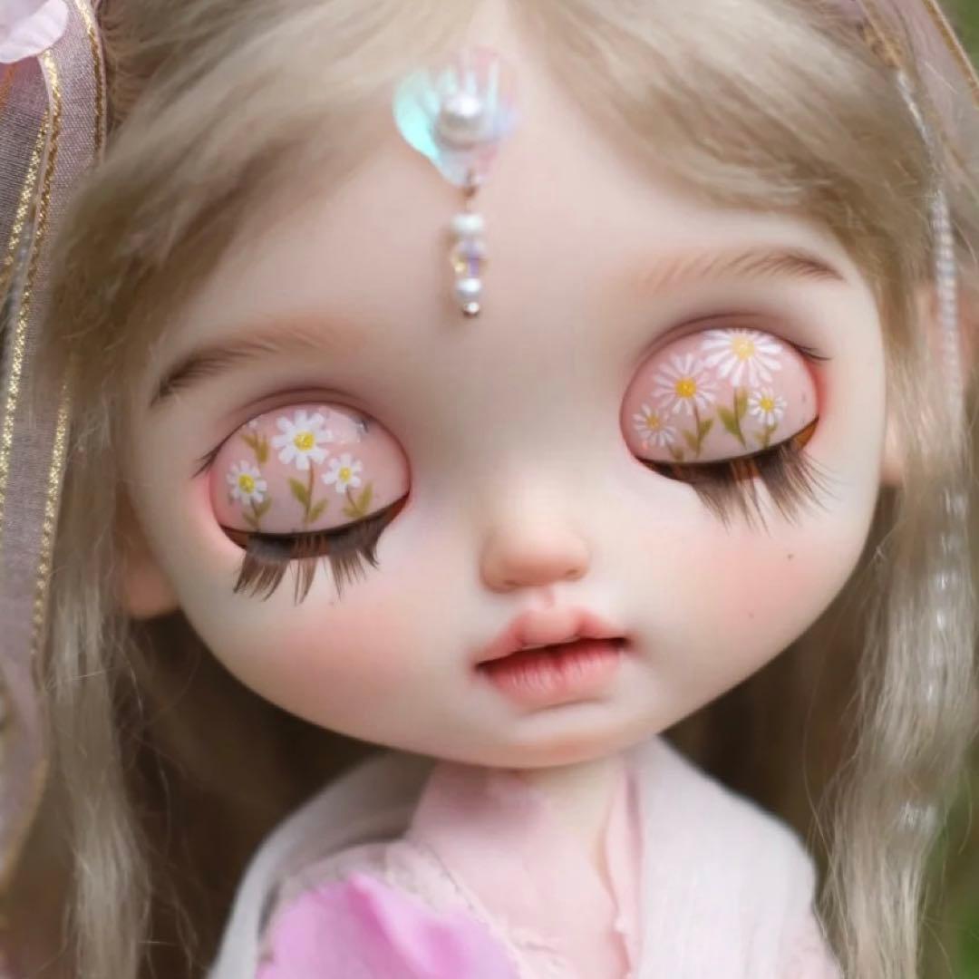 カスタムブライス 人形 海外作家様 かわいい キラキラ 絵梨