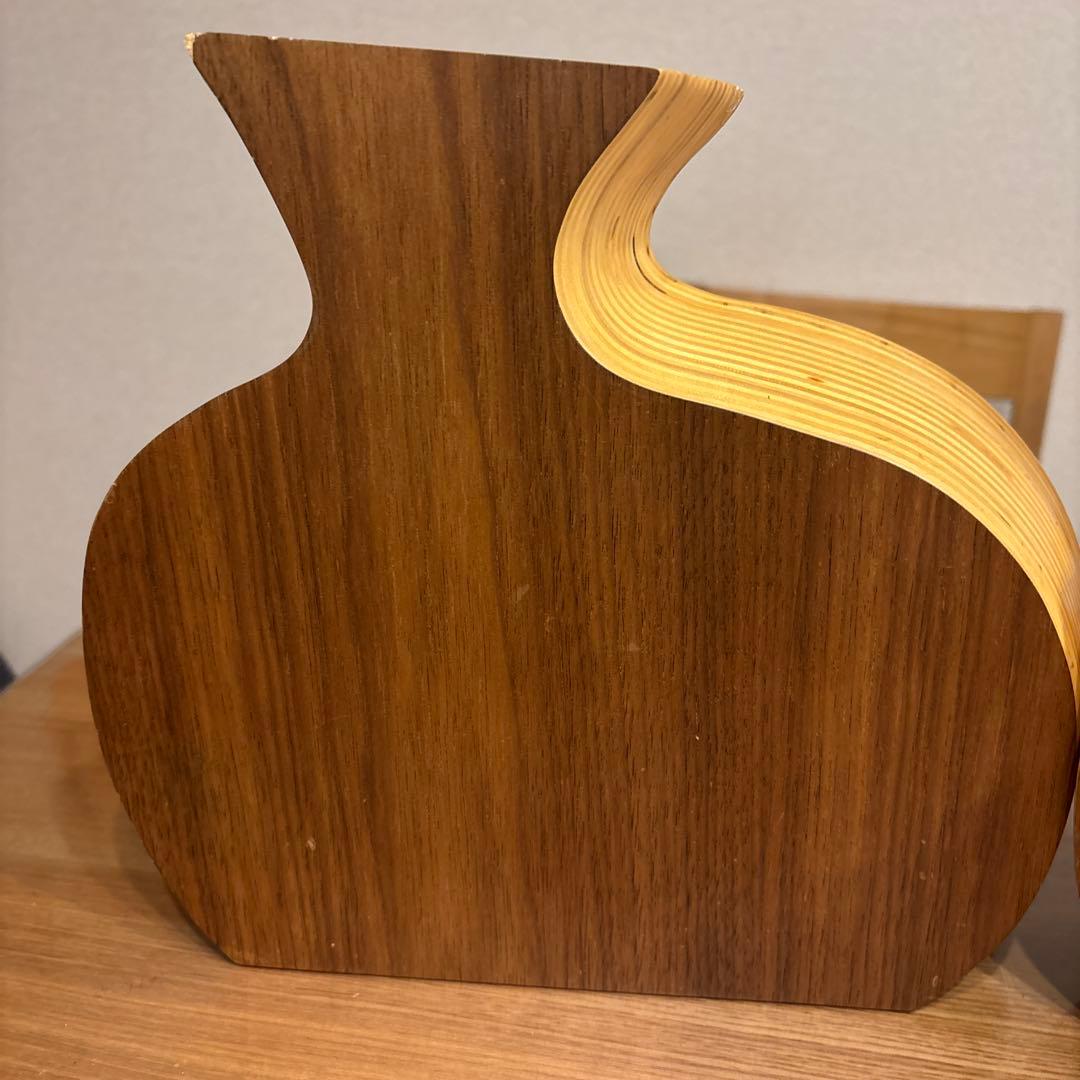 木製　フラワーベース