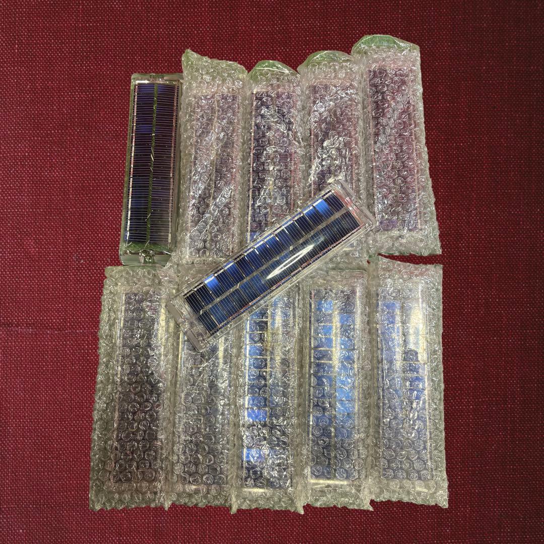 ソーラーパネル 小型 LEDライト基板 セット DIY 太陽光パネル 電子部品