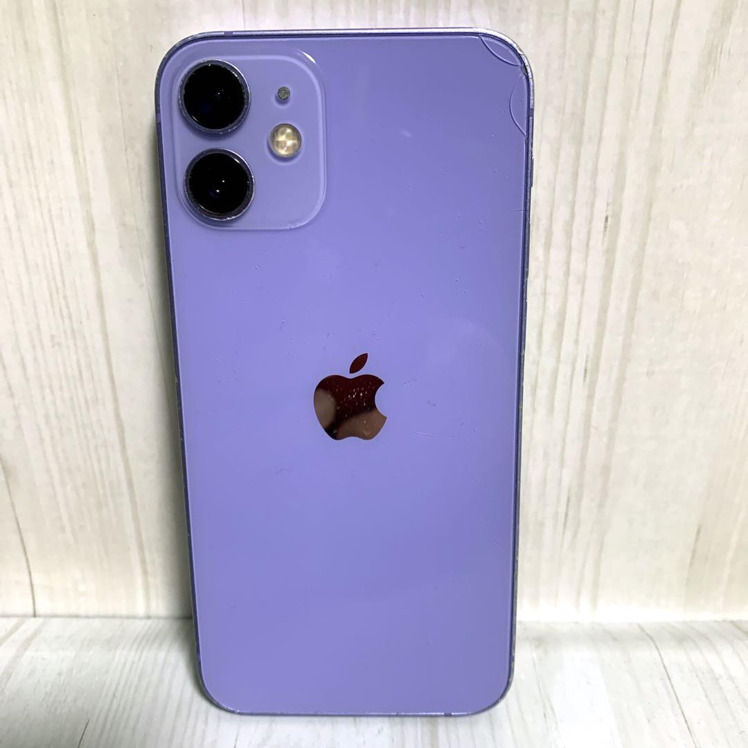 ジャンク iPhone12 mini アップル パープル 128GB Apple