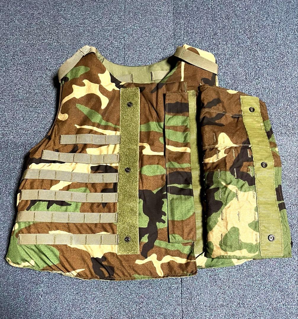 米軍実物Point Blank社製 美品ウッドランド ボディーアーマーXLサイズ