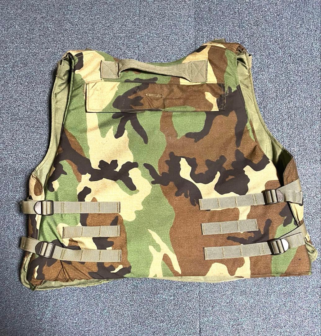 米軍実物Point Blank社製 美品ウッドランド ボディーアーマーXLサイズ
