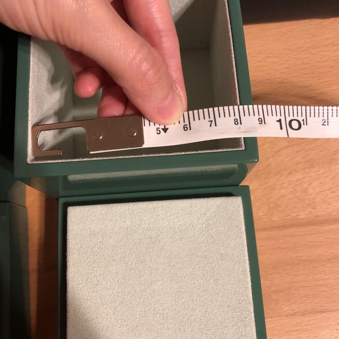 【お値下げ】モスグリーン小物入れ　ペア　美品