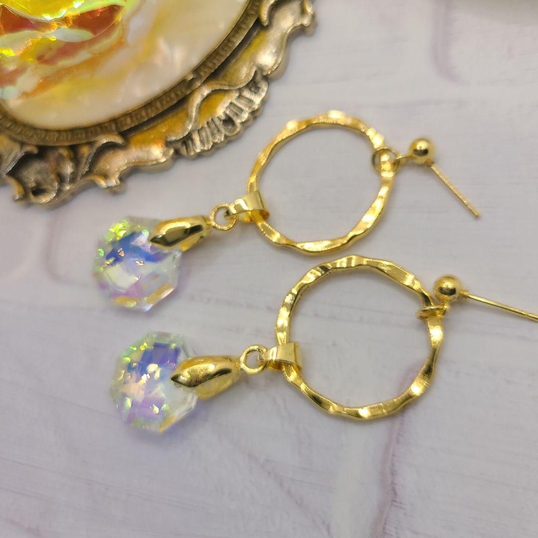 ハンドメイドピアス1752