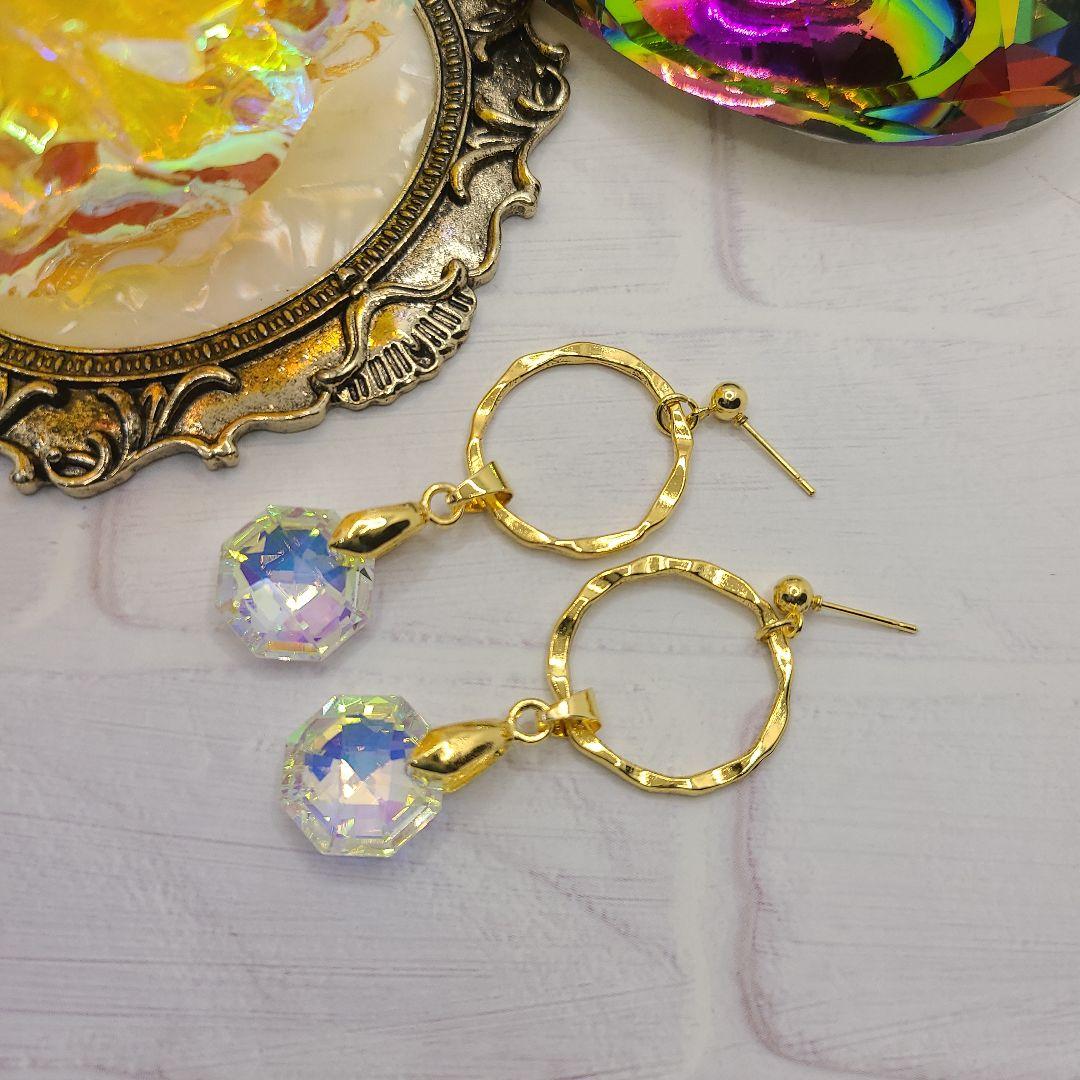 ハンドメイドピアス1752