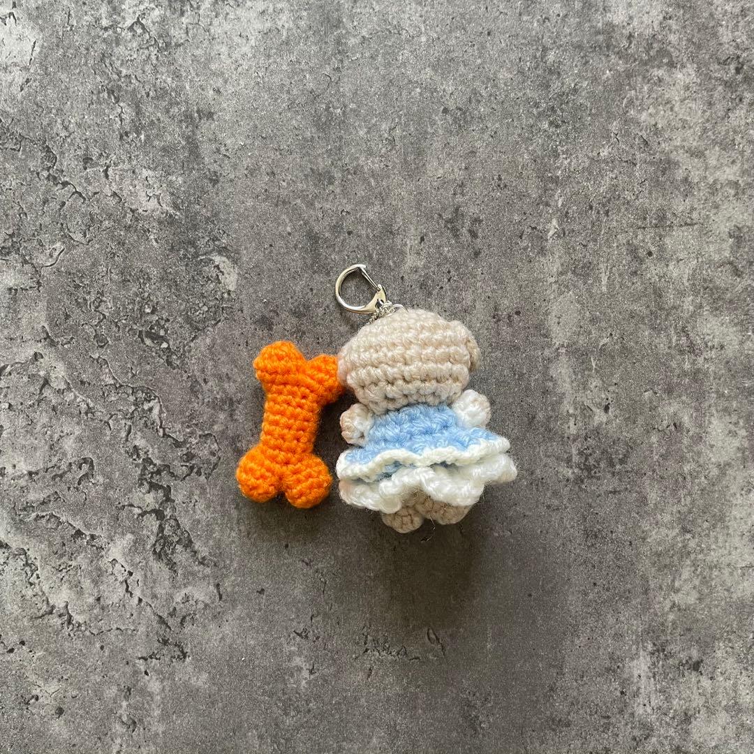 羽ページ　あみぐるみキーホルダー