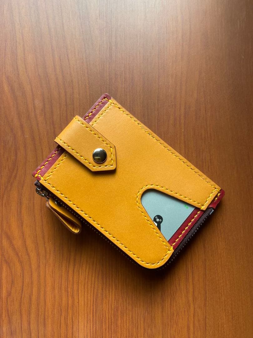 「もちもち様　確認用」キーチェーン付きキーケース パスケース 　ケース