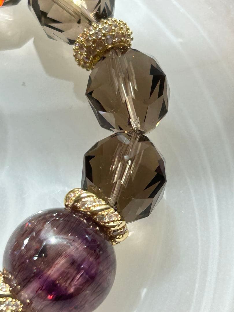 スーパーセブン、スモーキークォーツのブレスレット