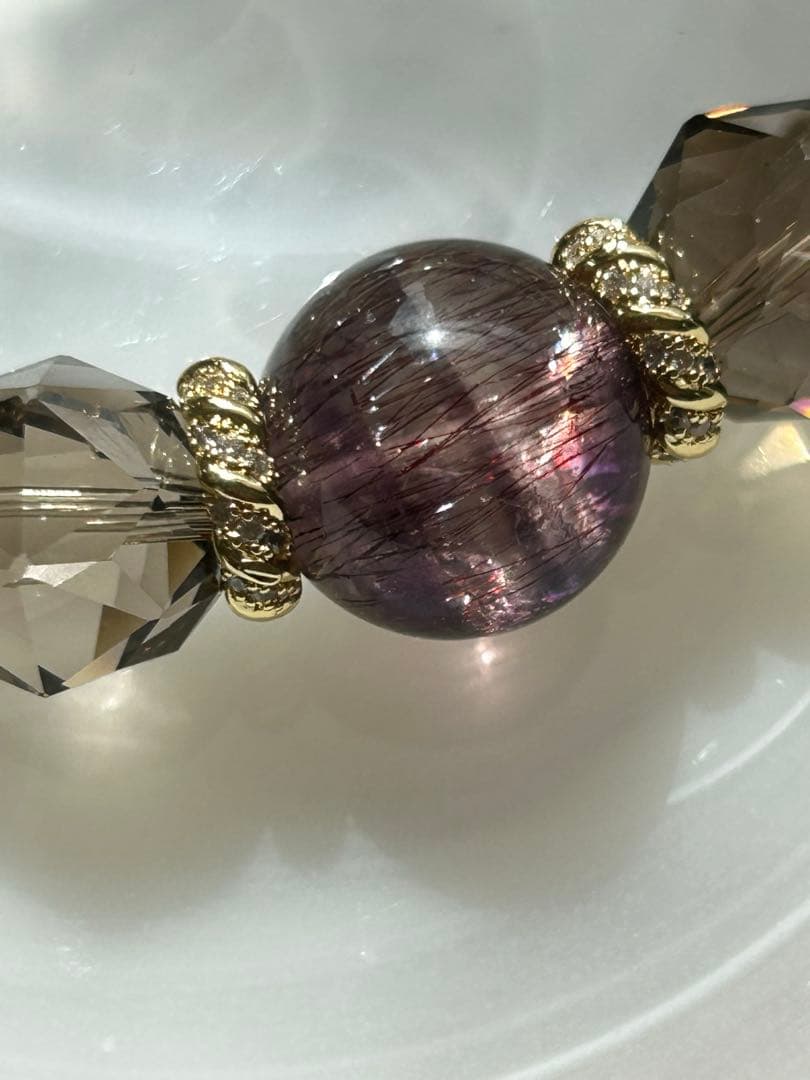 スーパーセブン、スモーキークォーツのブレスレット