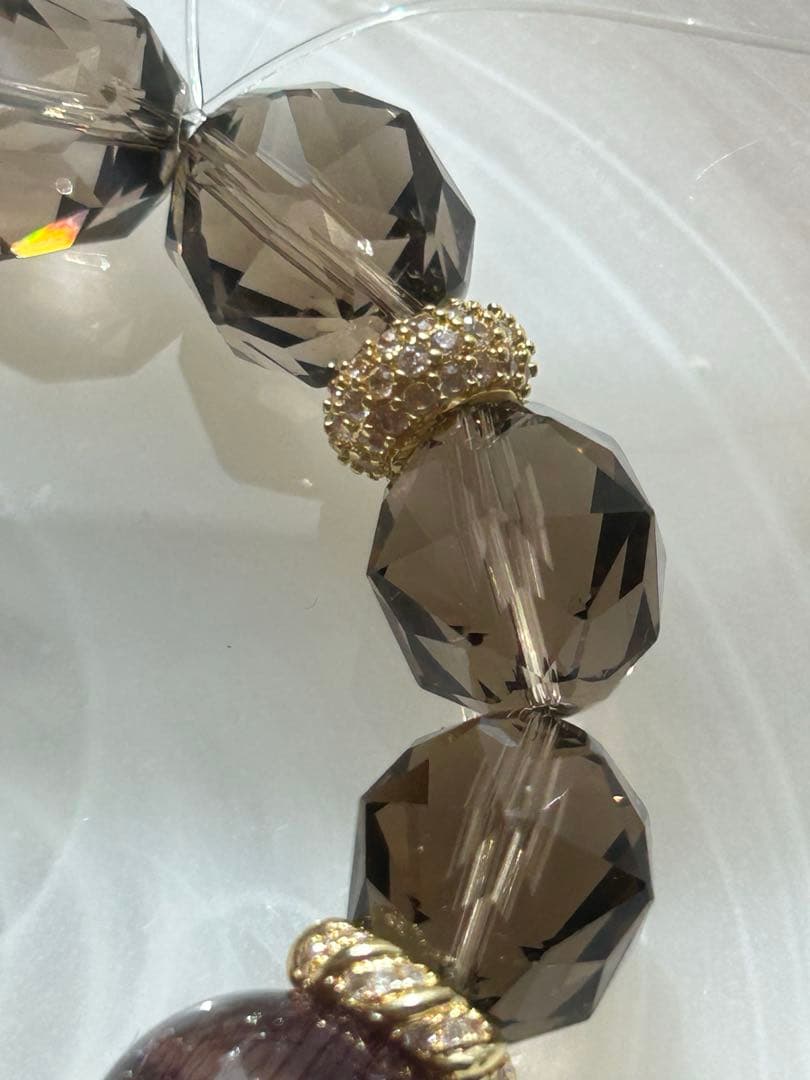 スーパーセブン、スモーキークォーツのブレスレット