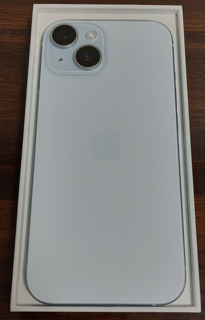 ★美品・純正電池100%★iPhone15 128GB SIMフリー 展示デモ機