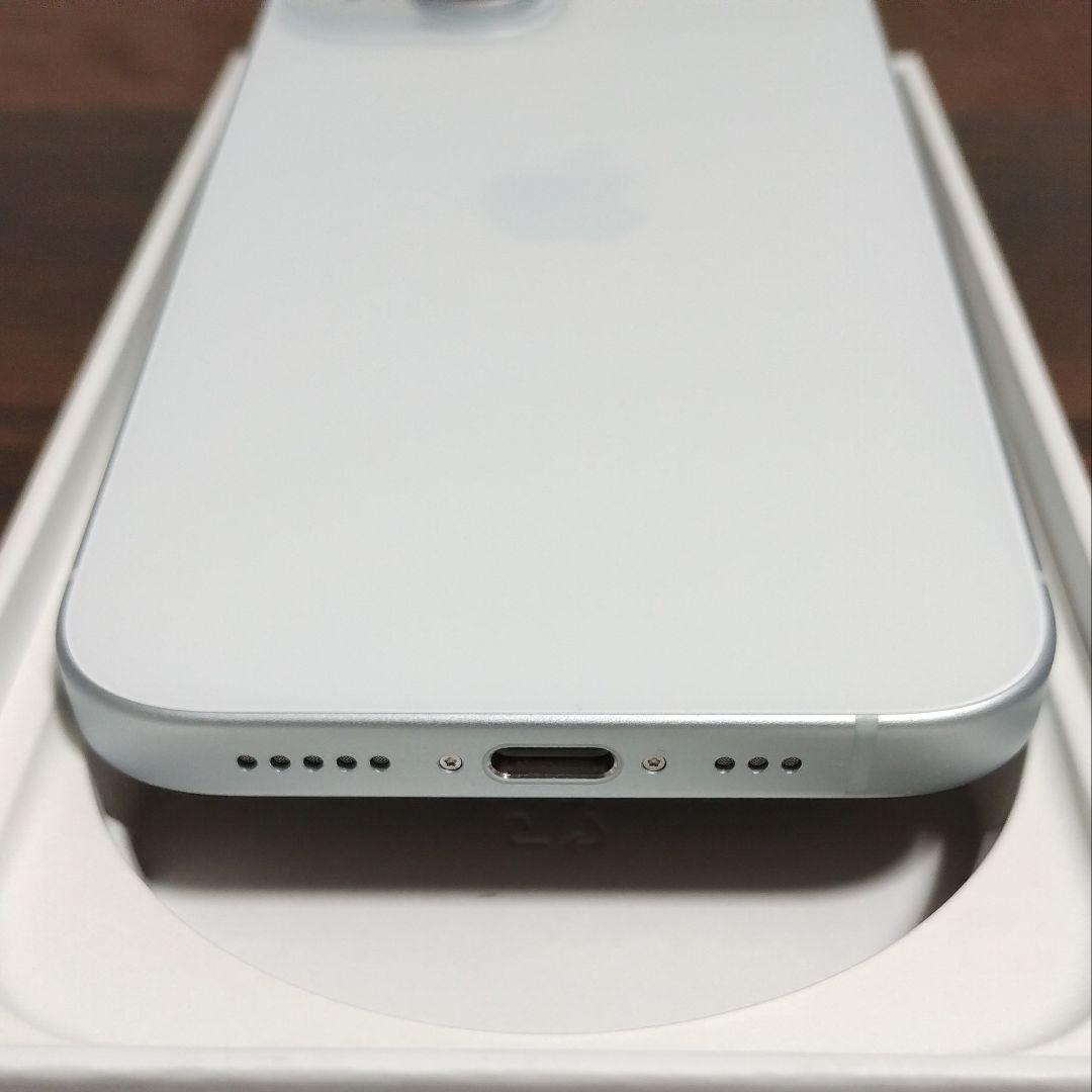 ★美品・純正電池100%★iPhone15 128GB SIMフリー 展示デモ機